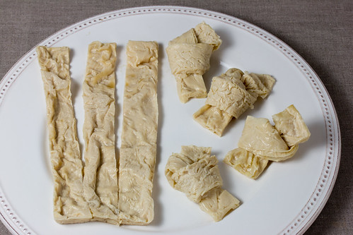 Yuba Tofu Skin Knots - Pre-marinade