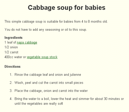 recipe
sharing sample